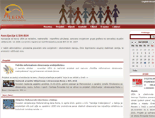 Tablet Screenshot of leda-bih.org